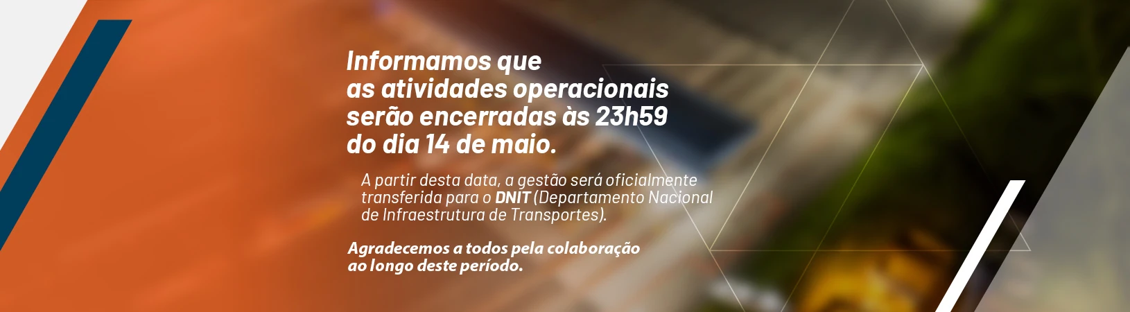 Fim das atividades