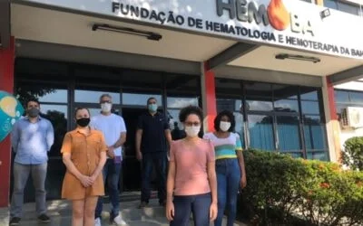 SER VOLUNTÁRIO: Colaboradores da VIABAHIA doam sangue durante Campanha do Junho Vermelho