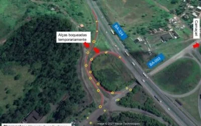 VIABAHIA apoia intervenção em alças de acesso à BR-324 neste sábado (17)
