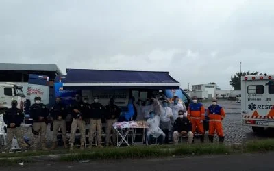 Mais de 340 caminhoneiros foram atendidos pela VIABAHIA, PRF, SEST SENAT e VITALMED, nenhum com suspeita do COVID-19
