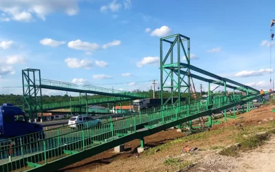 VIABAHIA realiza neste domingo (23/12) içamento de travessia para construção de passarela