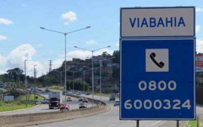 VIABAHIA realiza detonação de rochas na BR-116 – rodovia Santos Dumont